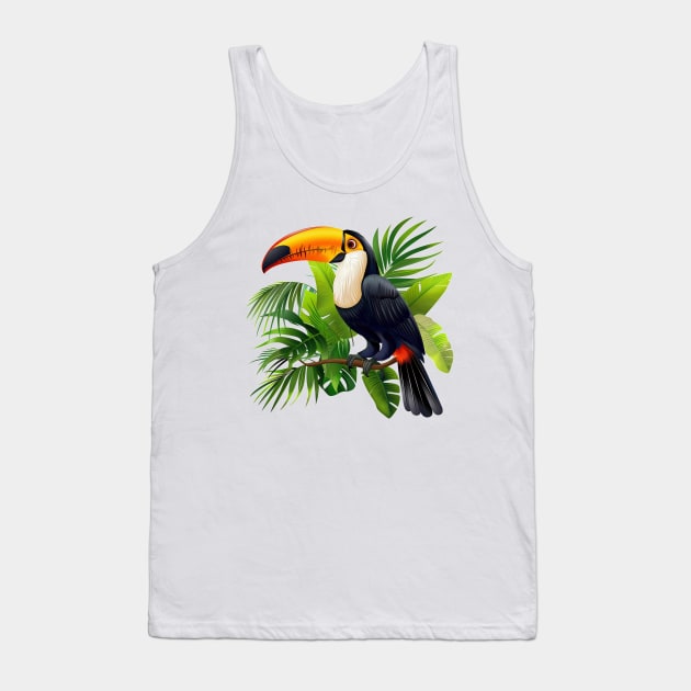 Toucan Lover Tank Top by zooleisurelife